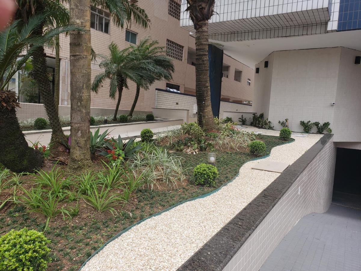 Apto Gonzaga Frente Ao Mar Wi-Fi Santos  Exterior photo